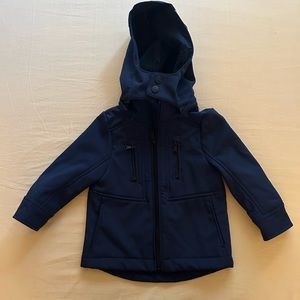 EUC Urban Republic Navy Blue 100% Polyester Toddler’s  Coat - Size 18 months